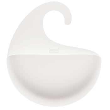 Cutie murală Koziol Surf XL, de baie, alb,8,1 x 27 x 31,5 cm