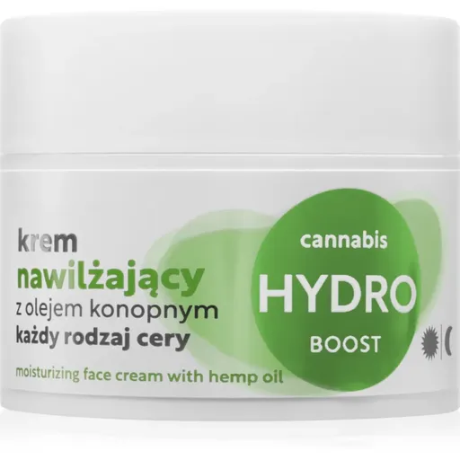 Ideepharm Idee Derm Hydro Boost cremă hidratantă cu ulei de canepa 50 ml