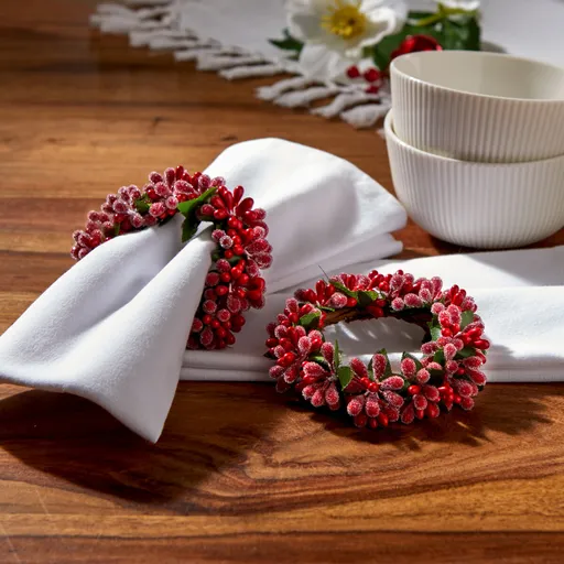 2 inele pentru șervețele Boabă