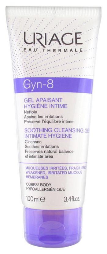 Uriage Gel de curățare liniștitor pentru igiena intimă Gyn 8 (Soothing Cleansing Gel) 100 ml