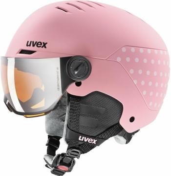 UVEX Rocket Junior Visor Pink Confetti 51-55 cm Sísisak