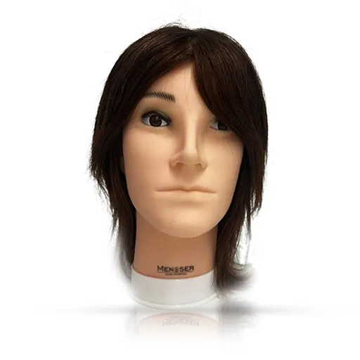 Cap Barbat, Manechin Frizerie - Saten Deschis, Menoser