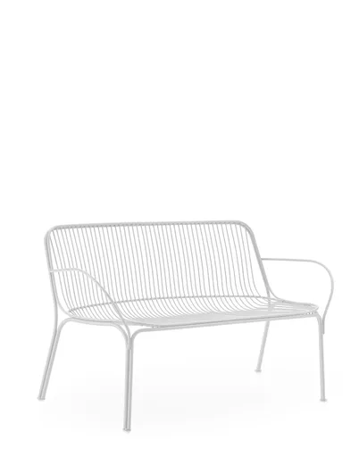 Bancă Hiray, mai multe variante - Kartell Culoare: albă