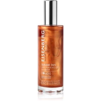 Eisenberg Sublime Tan Huile Visage & Corps Ulei de plaja pentru fata si corp SPF 6 100 ml