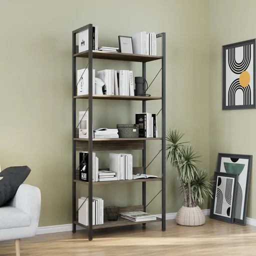Corp biblioteca, Hanah Home, Profile, 73x172x35 cm, Maro