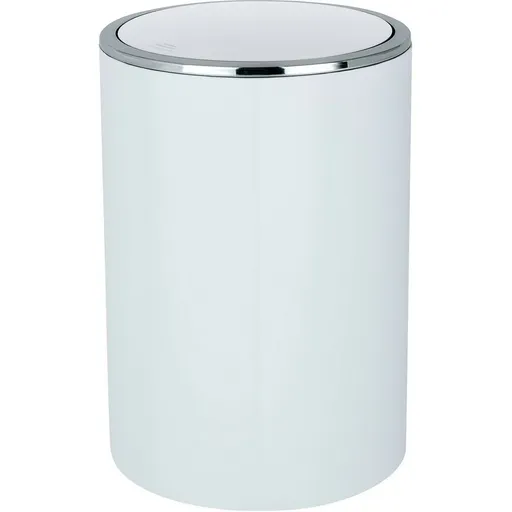 Wenko Coș de gunoi cu capac basculant Inca 5 l,alb