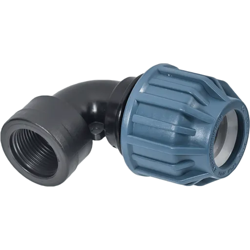 Cot 90° compresiune cu FI,Elysee , Dimensiune 75x2 1/2",Presiune 16 Bari, PN 10 si PN 16