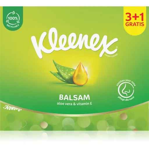 Kleenex Balsam Box batiste de hârtie 4x64 buc