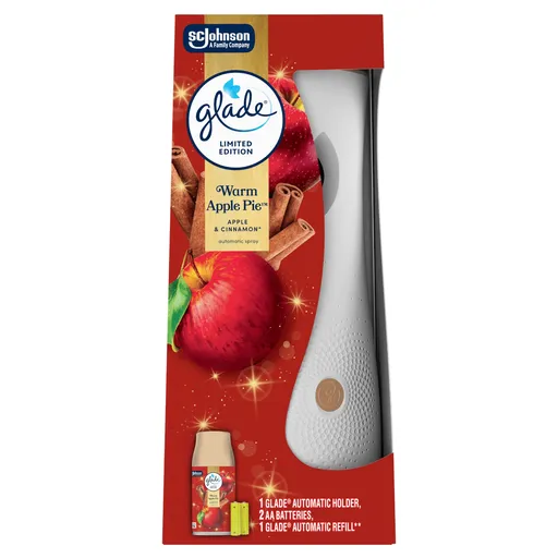 Glade Odorizant automat de ae + rezervă Warm Apple Pie 269 ml