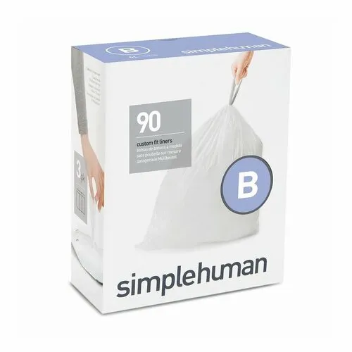 Saci de gunoi Simplehuman B 6 l, 90 buc., 60 buc.