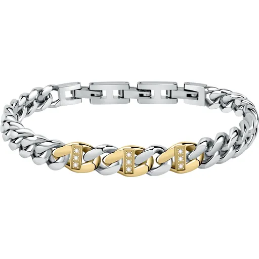 Morellato Brățară luxoasă din oțel cu diamante Diamonds SAUK06