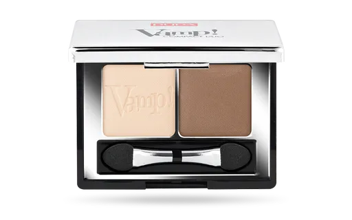 PUPA Milano Farduri de ochi Vamp! (Compact Duo Eyeshadow) 2,2 g 005 Milk Chocolate
