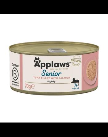 APPLAWS Cat Senior Tuna with Salmon Conserva pentru pisici senior, cu ton si somon 70g