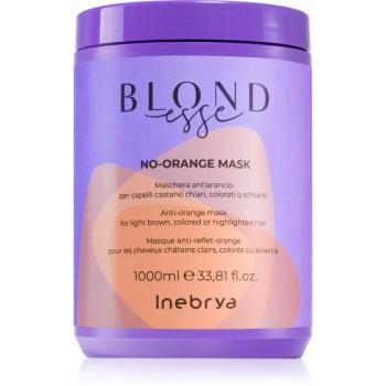 Inebrya BLONDesse No-Orange Mask Masca de par neutralizarea subtonurilor de alamă 1000 ml