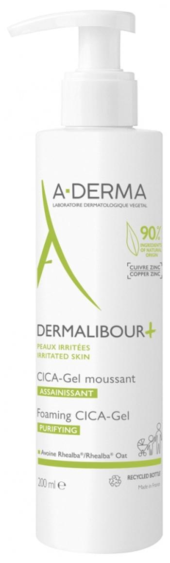 A-DERMA Gel spumant demachiant Dermalibour+ (Foaming CICA-Gel) 200 ml