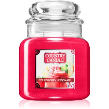 Country Candle Strawberry Lemonade lumânare parfumată 510 g