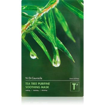 Dr.Ceuracle Tea Tree Purifine mască textilă calmantă pentru ten acneic 23 ml