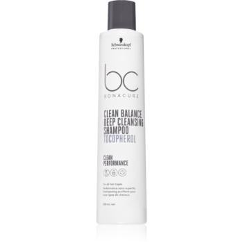 Schwarzkopf Professional BC Bonacure Clean Balance curatarea profunda a scalpului 250 ml