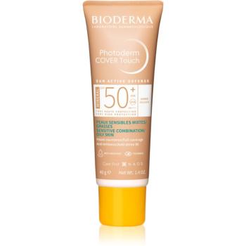 Bioderma Photoderm Cover Touch fond de ten cu acoperire ridicată SPF 50+ culoare Golden 40 g