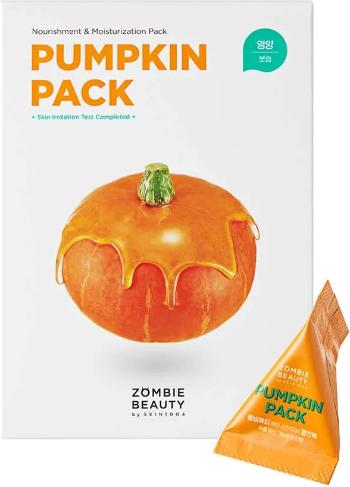SKIN1004 Mască de față hrănitoare cu extract de dovleac Zombie Beaty (Pumpkin Pack) 16 x 4 g