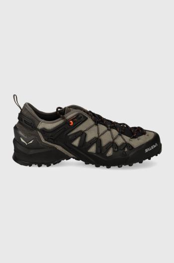 Salewa cipő Wildfire Edge zöld, férfi