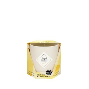 My Jolie Candle Lumânare parfumată 36h cu brățară Black Les Essentielles Insula Monoi 320327