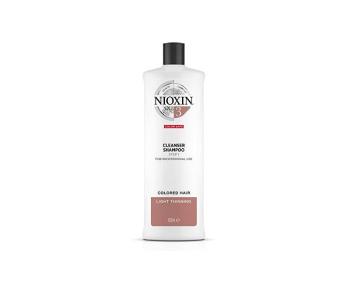 Nioxin System 3 (Shampoo Cleanser System 3 ) păr fin pentru culoare subțire 1000 ml