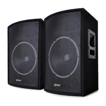 Skytec SL12, pereche de difuzoare pasive, 12" woofer, 200 W max./300 W, performanță ridicată, 2 căi bassreflex