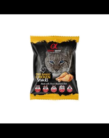 ALPHA SPIRIT Gustari cuburi mixte pentru pisici 30x50 g pui, curcan si rata