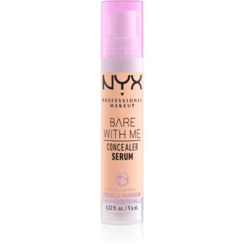 NYX Professional Makeup Bare With Me Concealer Serum hidratant anticearcan 2 in 1 culoare 2.5 Medium Vanilla 9,6 ml