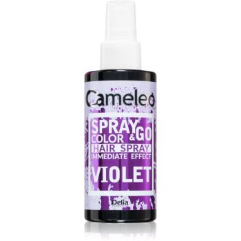 Delia Cosmetics Cameleo Spray & Go spray nuanțator de păr culoare Violet 150 ml