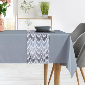 ArtFir Sada obrusov ANITA 2 | sivá/biela 140 x 180 cm a 33 x 180 cm