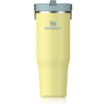 Stanley IceFlow™ Flip Straw Tumbler sticlă inoxidabilă pentru apă Pomelo 890 ml