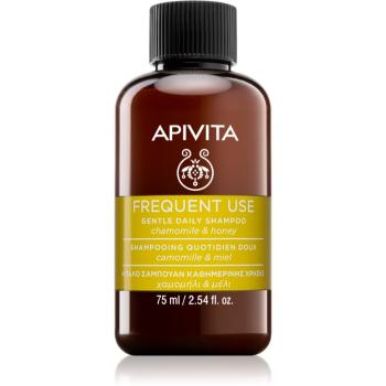 Apivita Frequent Use Chamomile & Honey Sampon de curatare zi de zi. cu musetel 75 ml