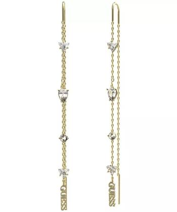 Guess Cercei de agățare placați cu aur cu cristale Wonderlights JUBE04412JWYGT/U