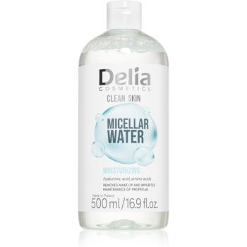 Delia Cosmetics Clean Skin apa cu particule micele cu efect de hidratare 500 ml