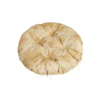 Bellatex Scaun Adéla matlasat rotund Snakeskinmaro 40 x 40 cm