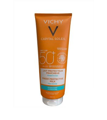 Vichy Lăptișor de protecție solară SPF 50+ Capital Soleil (Fresh Protective Milk) 300 ml