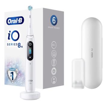 Oral B Periuță de dinți electrică iO8 Series White Alabaster