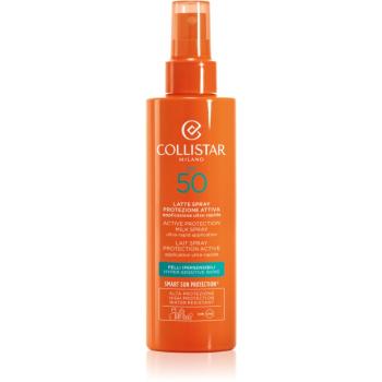 Collistar Active Protection Milk Spray SPF 50 lotiune protectoare pentru plaja SPF 50 200 ml