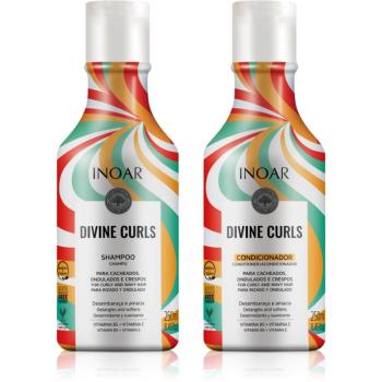 INOAR Curls set pentru păr creț 2x250 ml