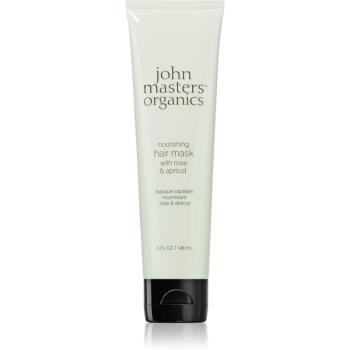 John Masters Organics Rose & Apricot Hair Mask masca de par hranitoare 148 ml