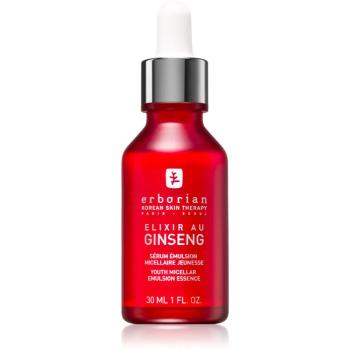 Erborian Ginseng Elixir emulsie micelară pentru intinerirea pielii 30 ml