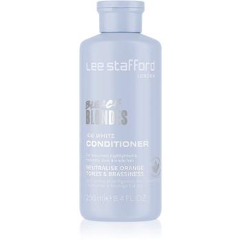 Lee Stafford Bleach Blondes Ice White kondicionér pre studené odtiene blond 250 ml