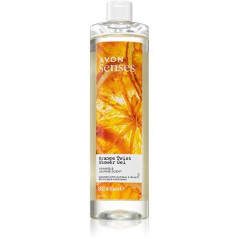 Avon Senses Orange Twist gel de dus revigorant 500 ml