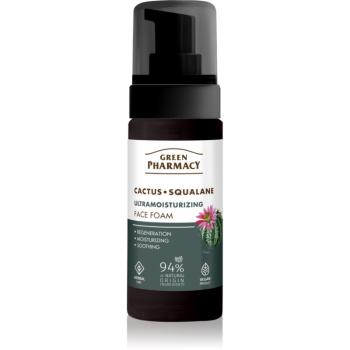 Green Pharmacy Cactus & Squalane Face Foam spumă hidratantă 150 ml