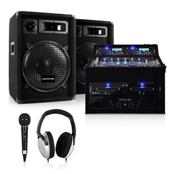 Electronic-Star DJ PA Set Rack Star Sol Lightning, 1200 W