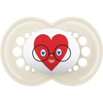 MAM Original 6+ months suzetă Red Heart 1 buc