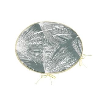 Bellatex Pernă de scaun Adéla rotundă netedăFluffy gri , 40 x 40 cm