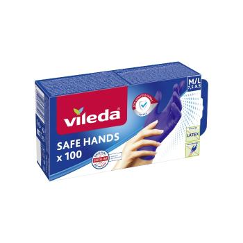 Vileda Safe Hands Mănuși M/L 100 buc, M / L